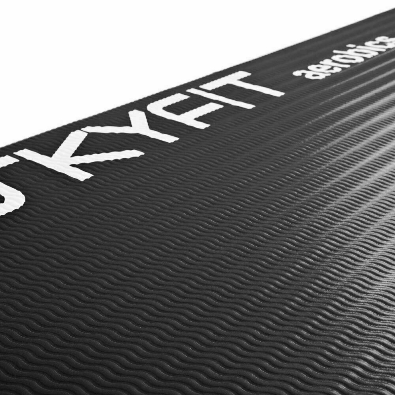 Гимнастический коврик PRO ORIGINAL SKYFIT черный
