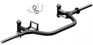 Открытый гриф для приседаний и становой тяги, с замками FTX-4149