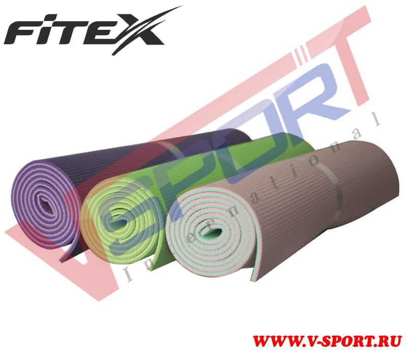 Коврик для йоги, PVC, 173х61х0.6см FTX-9011