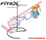 Стойка для гимнастических мячей на 9 мячей FTX-6404
