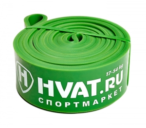 Резиновая петля зеленая HVAT 17-54 кг