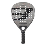 Ракетка для падела BULLPADEL Neuron 02 Comfort 27, 497243, для продв.игр., стекловолокно, карбон, сер