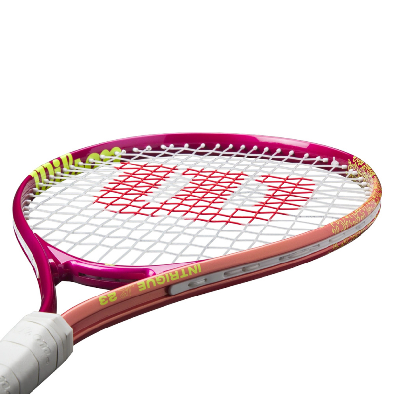 Ракетка б/т дет. Wilson Intrigue Jr 23, WR180410U, для детей 7-8лет, алюминий, со струнами, фуксия