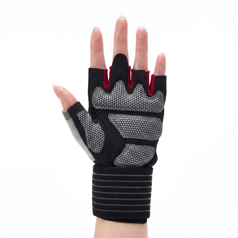 Перчатки для занятий спортом TORRES, PL6267XL, размер XL, полиэстер, микрофибра, подбивка 6 мм, черные