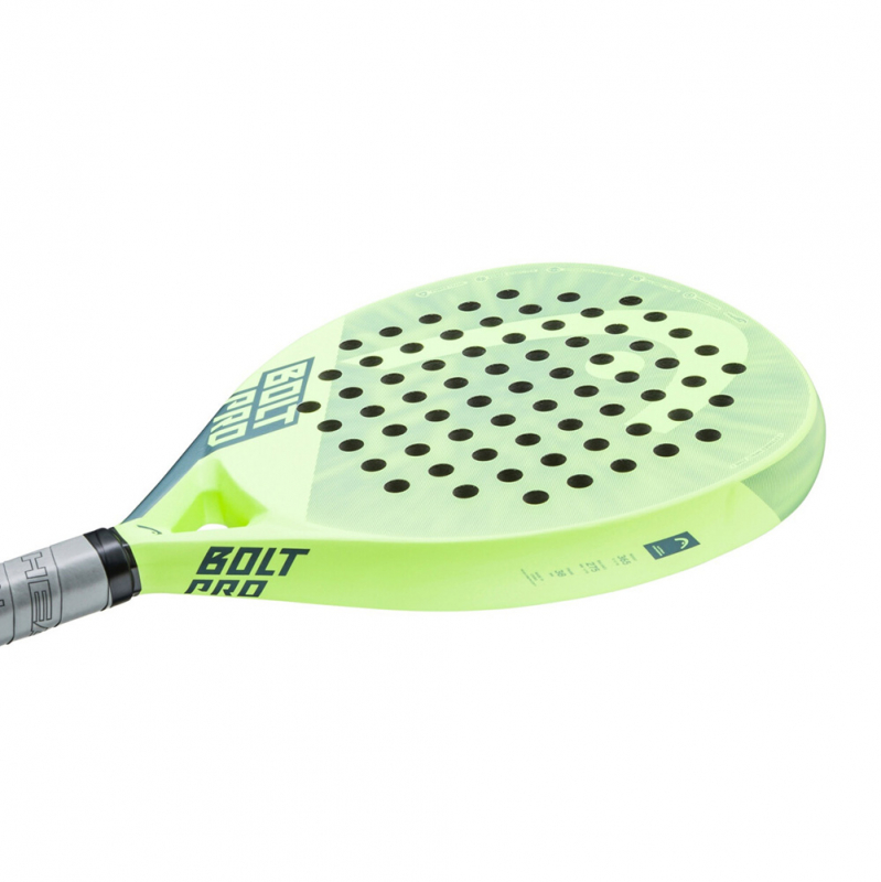 Ракетка для падела HEAD Bolt Pro 2023, 226213, для начинающих, стекловолокно, лаймовый