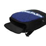 Рюкзак спорт. HEAD Team Backpack, 262344-BLBK, с карм под 1 тен.рак, черно-синий
