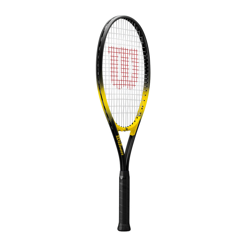 Ракетка б/т Wilson Energy XL Gr2, WR199310U2, для любит, алюминий, со струнами, черно-желтая
