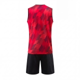 Форма баскетб. игровая TORRES Pro, B-1033-04-2XL, размер 2XL, 100% полиэстер, красно-черный