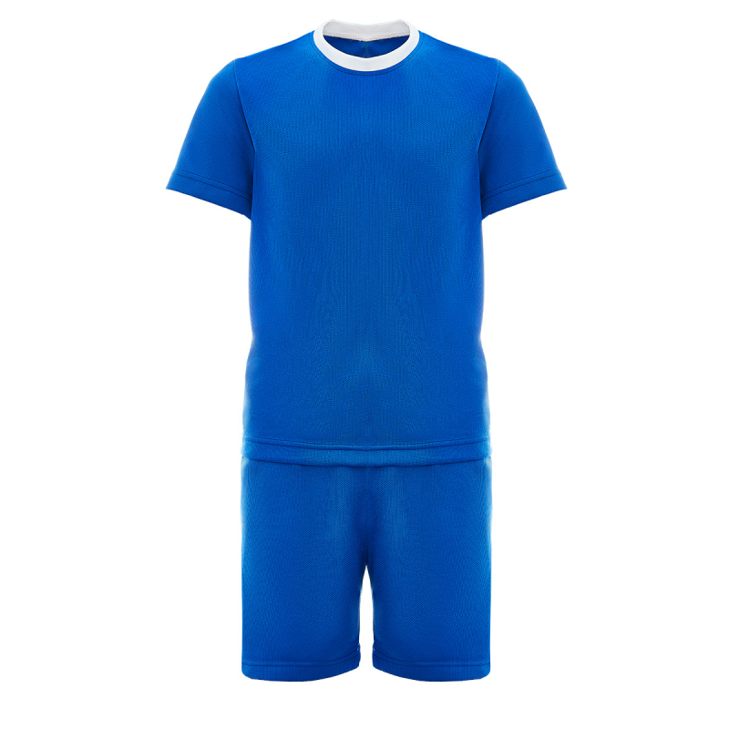 Форма футб. игровая TORRES Sport Junior, FJ-1022-06-128, рост 128 см, полиэстер, васильково-белый
