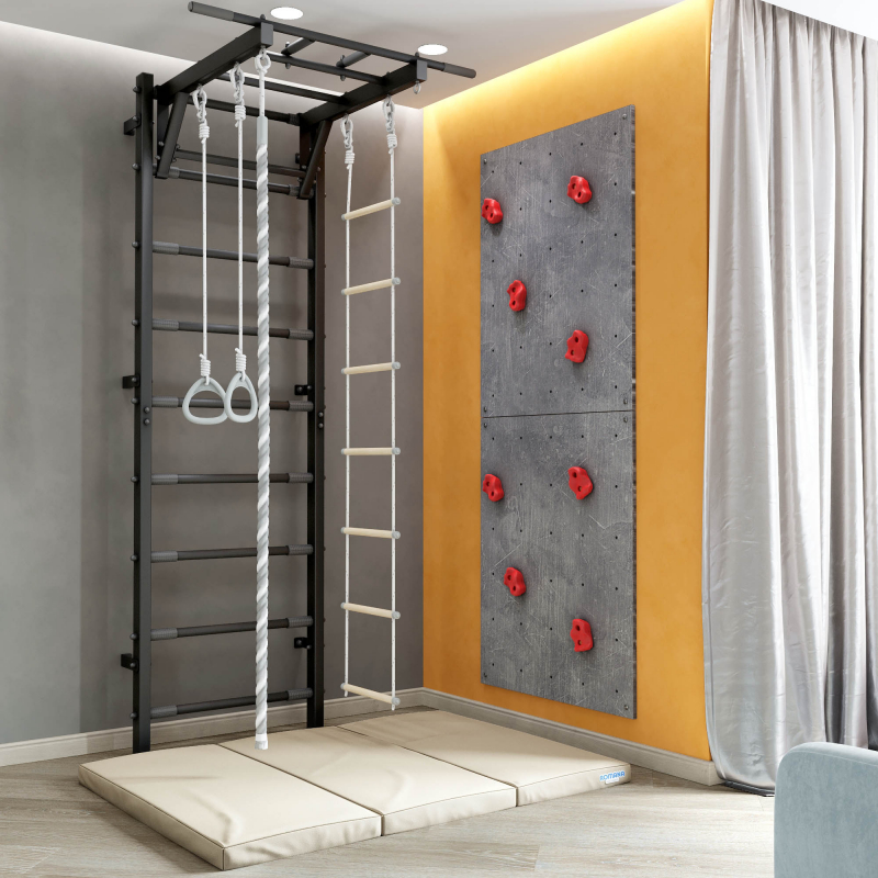 Спортивный комплекс усиленный + Romana (белая)