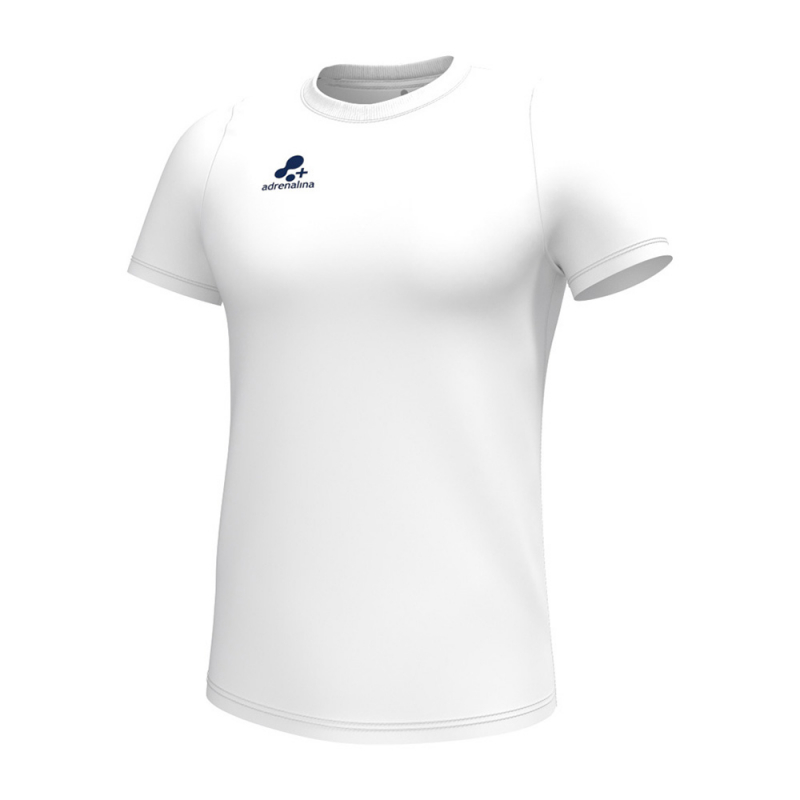 Футболка тренир. +ADRENALINA Arka 1515-022-M, размер M, полиэстер, хлопок, вискоза, белый
