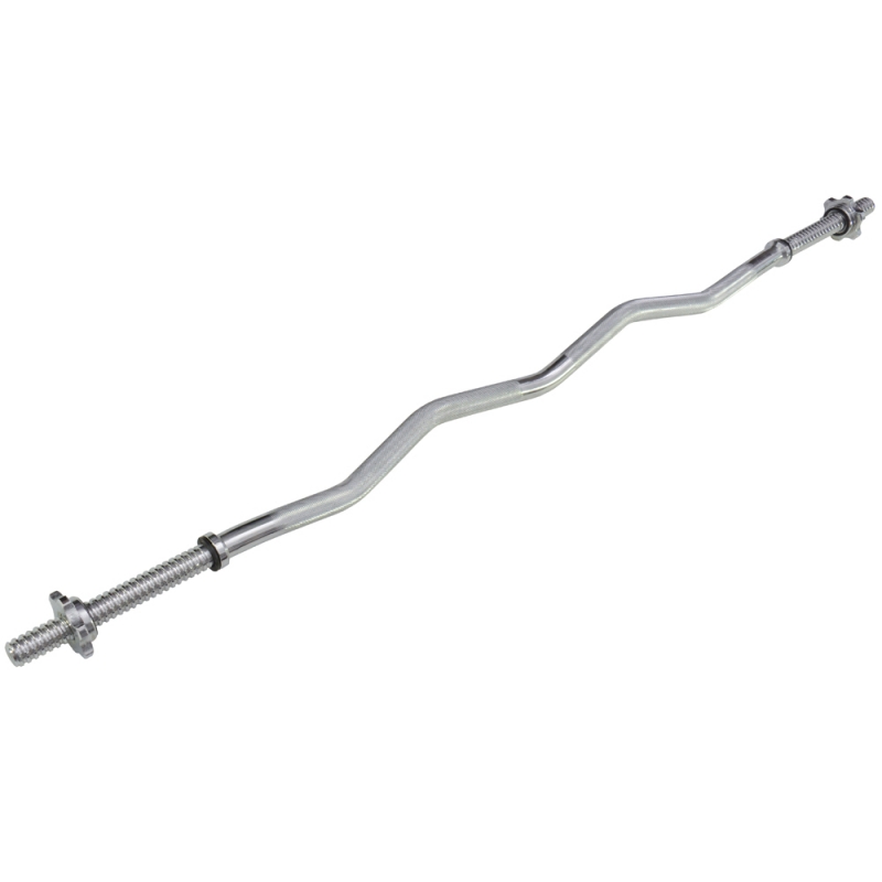 Гриф W-образный Start UP HD6511 Д25мм, дл1.19м, макс.вес 150кг + 2 замка-гайки