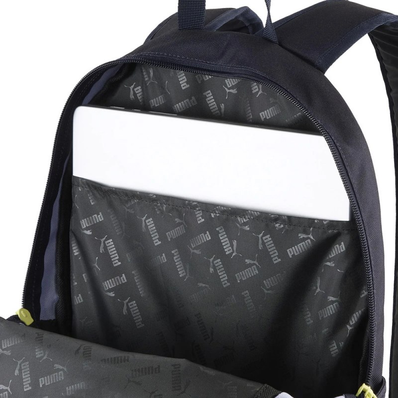 Рюкзак спорт. PUMA Plus Backpack, 09118008, полиэстер, черный