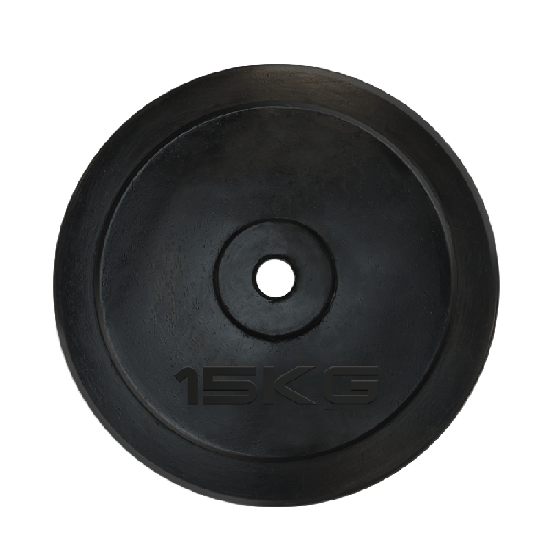 Диск обрезиненный UNIX Fit 15 кг, 25 мм DU15000RUB