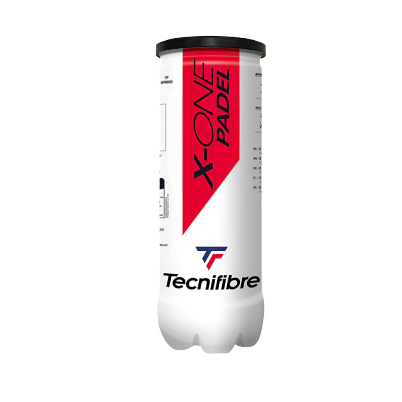 Мяч для падела Tecnifibre X-One Padel, 60PADXO243, FIP Approved, уп.3 шт, войлок, нат.резина, желтый