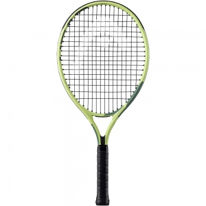 Ракетка б/т дет. HEAD Extreme Jr 25 Gr07, 235412, для дет. 8-10лет, композит, со струнами, жел-чер