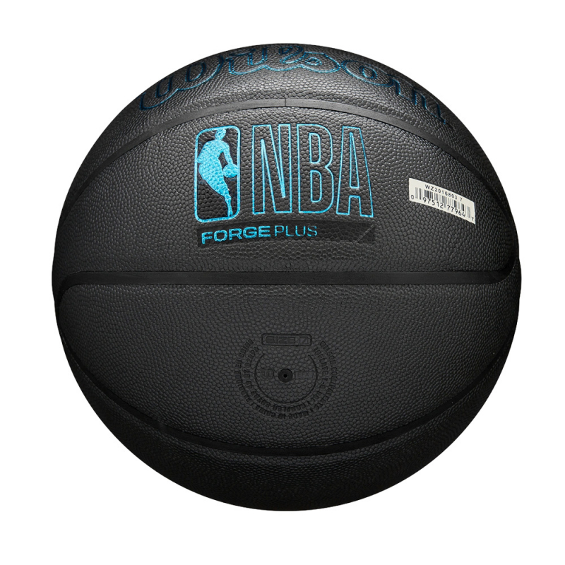 Мяч баск. WILSON NBA Forge Plus, WZ2016803XB7, размер 7, PU, бутиловая камера, черный