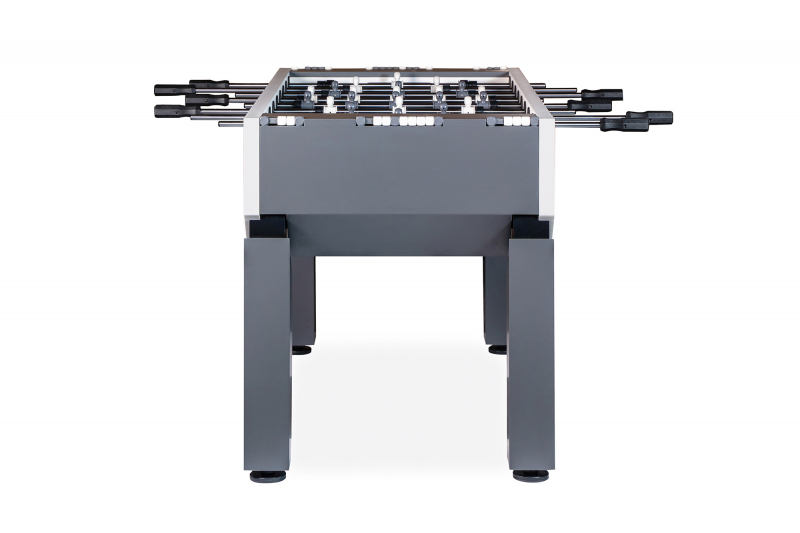 Игровой стол - футбол "NineStar Iron Pro ITSF Grey" (144х75.5х90)