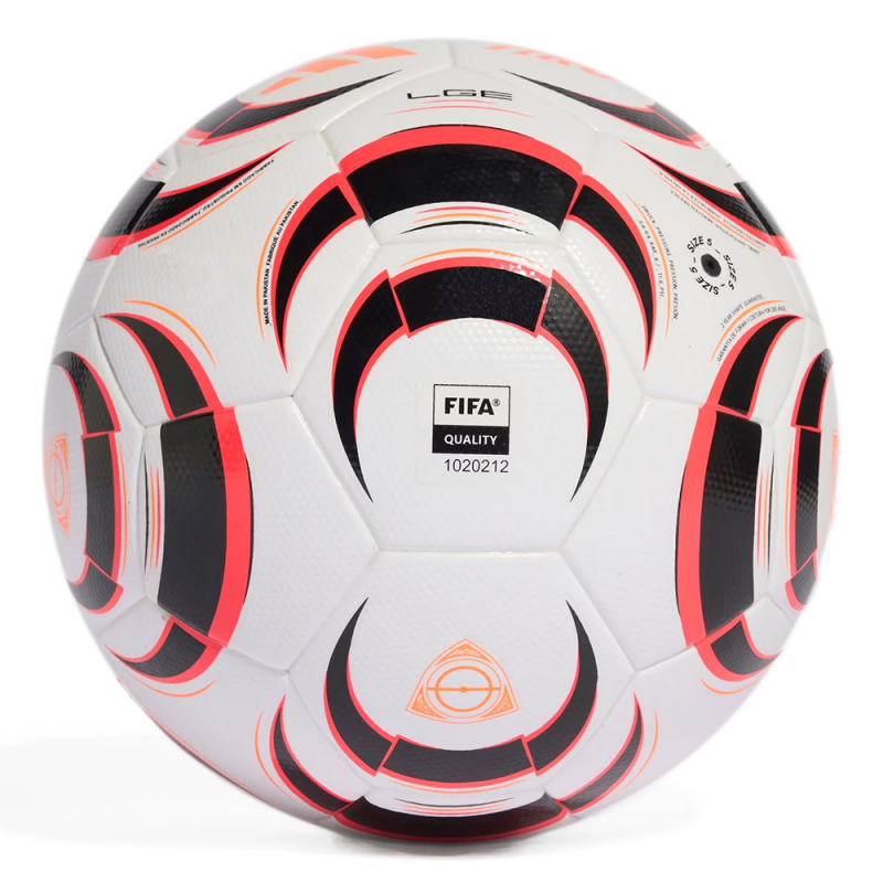 Мяч футб. ADIDAS Tiro League TB KA5263, размер 5, FIFA Quality, 32п, ПУ, термосшивка, бело-черно-красный