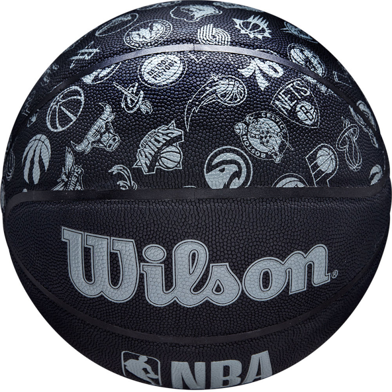 Мяч баск. WILSON NBA All Team, WTB1300XBNBA размер 6, PU, бутил. камера, черный
