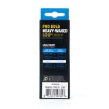 Шнурки для коньков Blue Sports Pro Gold Heavy Waxed, 903009-BKWH-274, полиэстер, 274см, черно-белый