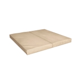 Мат (мягкий щит) Romana 1000*1000*80, в 2 сложения (бежевый)