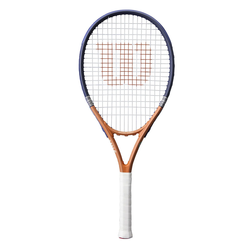 Ракетка б/т Wilson Roland Garros Elite Gr2, WR193210U2, алюм, со струнами, оранжево-синий
