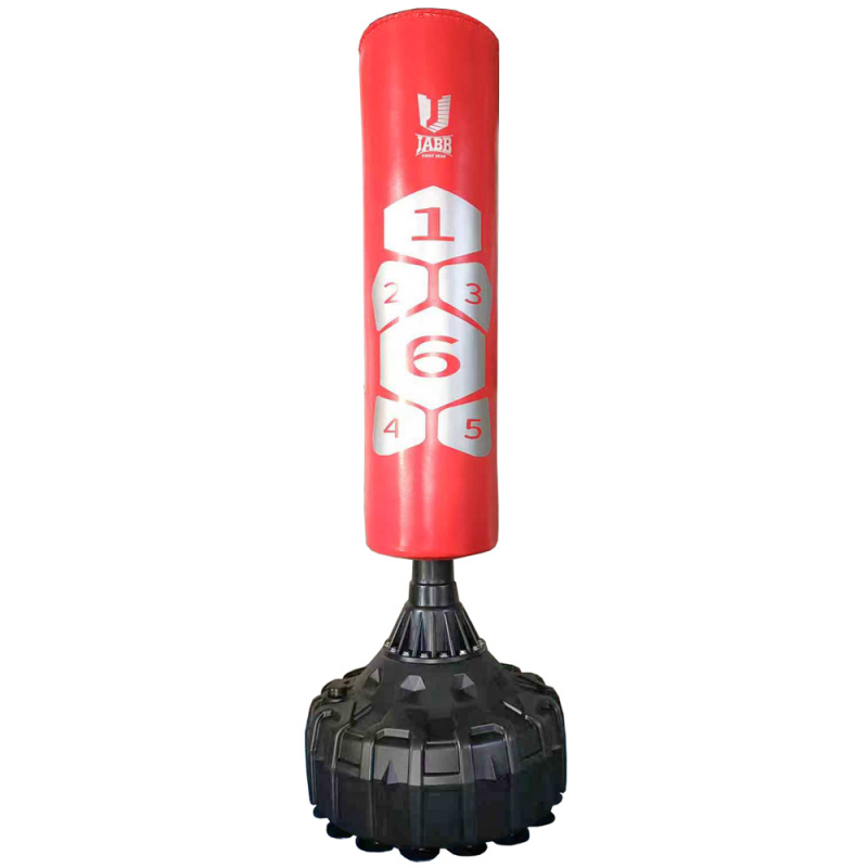 Стойка бокс. Jabb IFT-B01 красный/черный 170 см, с присосками