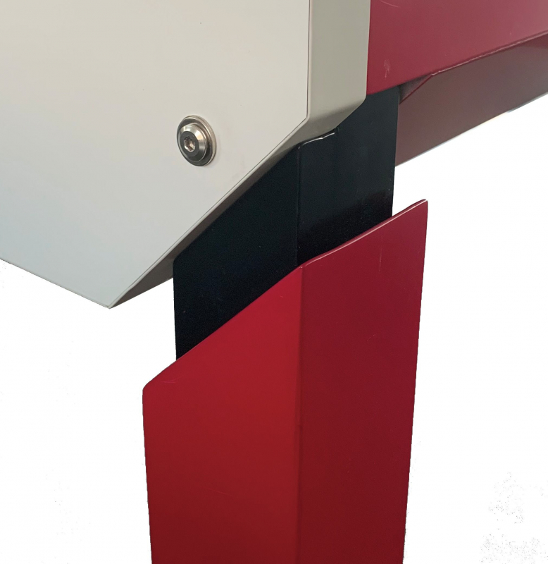 Игровой стол - футбол "NineStar Iron Pro ITSF Red"(144х75.5х90)