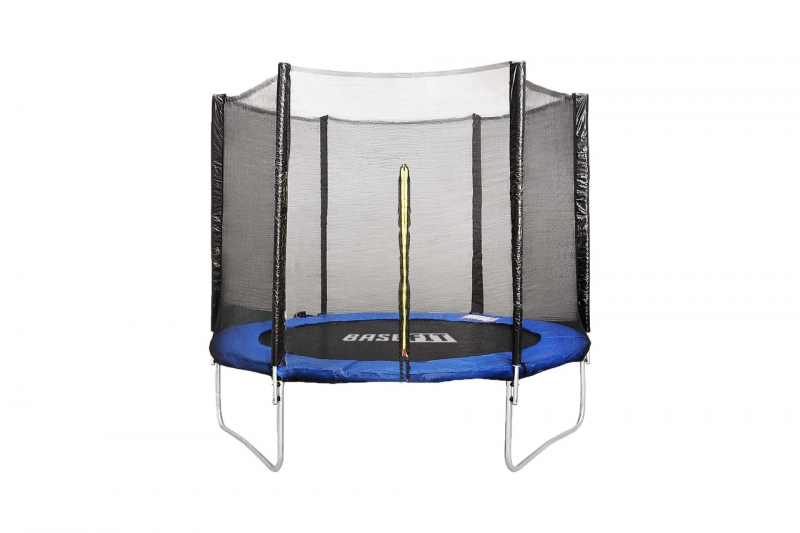 Батут c сеткой TR-201 183 см, синий, BASEFIT