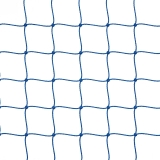 Сетка футб. 1020-02, a:7.5 b:2.5 c:1.3 d:2.0м, нить 2.0 мм полиэтилен, яч. 10 × 10 см, узловая, синяя