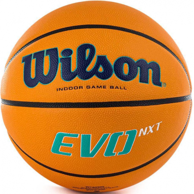Мяч баск. WILSON EVO NXT CHAMPIONSLEAGUE, WTB0900XBBCL, размер 7, FIBA Appr, микрофибра, оранжевый