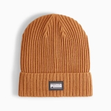 Шапка PUMA Ribbed Classic Cuff Beanie, 02403812, коричневый