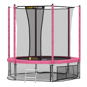 Батут с защитной сеткой Hasttings Classic Pink 2.44 м Pink 2,44