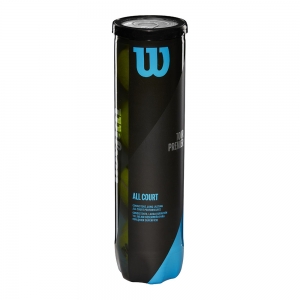 Мяч теннисный Wilson Tour Premier All Court WRT119400, одобрен ITF, 4шт