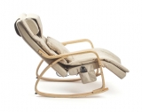 Массажное кресло-качалка Senzo Amaya Beige/Grey