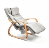 Массажное кресло-качалка Senzo Amaya Beige/Grey