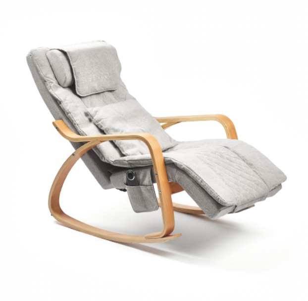 Массажное кресло-качалка Senzo Amaya Beige/Grey