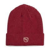 Шапка PUMA Cat Patch Mid Crown Beanie, 02735605, 100% полиэстер, красный