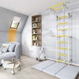 Комплекс «Шведская стенка ROMANA Next Top» (белый прованс)