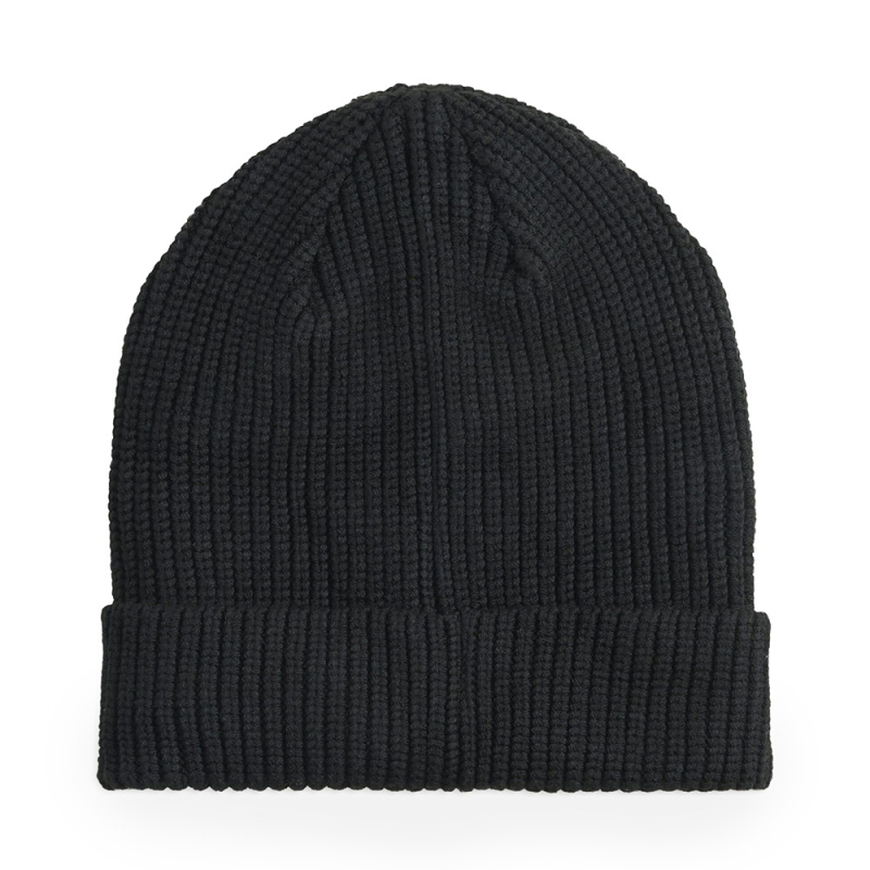 Шапка PUMA ESS №1 Logo Patch Mid Crown Beanie, 02748601, полиэстер, черный
