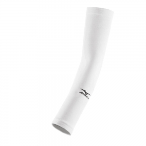 Нарукавник волейб. MIZUNO Armguard Womens 32EY6553WZ01, one size, полиэстер, полиуретан, нейлон, белый