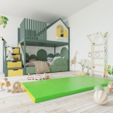 Мат (мягкий щит) Romana 2000*1000*60, в 4 сложения (желтый)