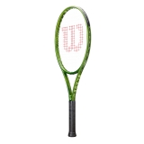 Ракетка б/т Wilson Blade Feel Team 103, WR197810U3, для любителей, алюминий, со струнами, бело-зел