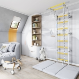 Комплекс «Шведская стенка ROMANA Next Top» (белый прованс)