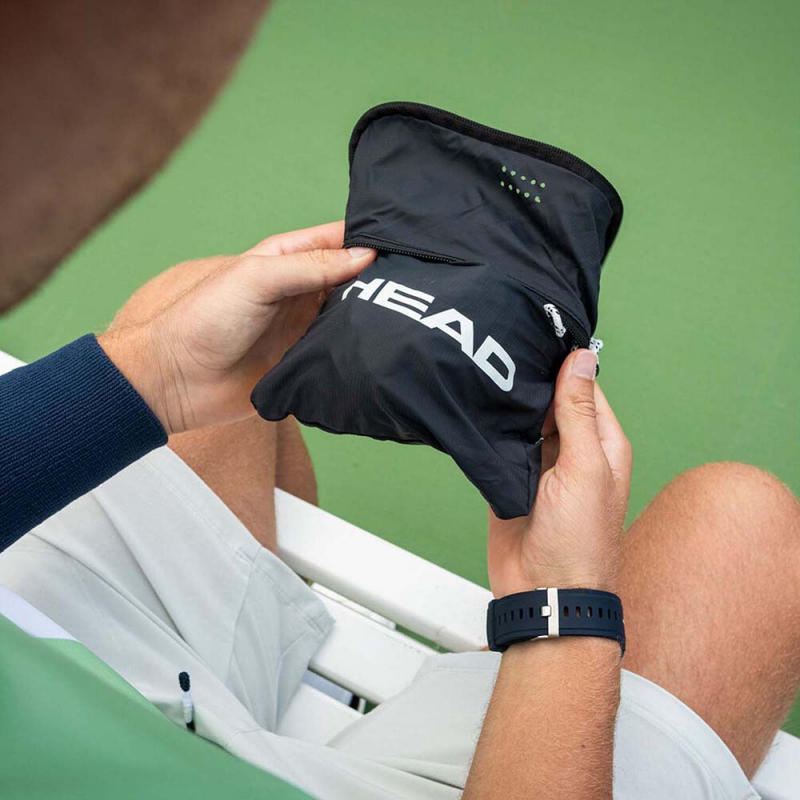 Сумка для обуви HEAD Tour Shoe Bag, 260704-BKWH, 35 × 23 × 14 см, черно-белый