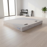 Мат с прорезями для шведской стенки (мягкий щит) Romana 1000*1000*100, в 2 сложения