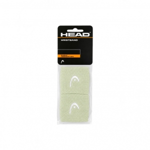 Напульсники HEAD 2.5", 285050-CG, ширина 7см, 90% нейлон, 10% эластан, пара, светло-салатовый