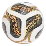 Мяч футб. ADIDAS WC26 Trionda Final PRO, JY8928, размер 5, FIFA PRO, 4пан, ПУ, термосш, бел-черн-золотист