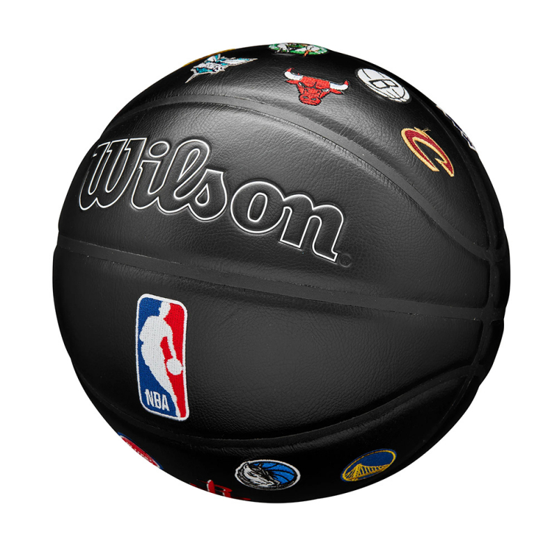 Мяч баск. WILSON NBA All Team Premiere Ball, WZ4028601XB размер 7, PU, бутил. камера, черный